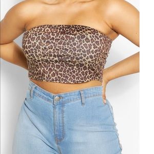 Leopard Tube Top